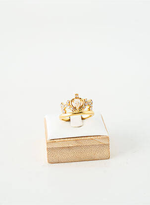 Bague ornement oxyde de zirconium or TATA GISELE femme