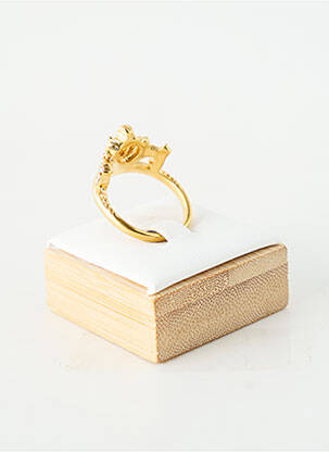 Bague ornement oxyde de zirconium or TATA GISELE femme