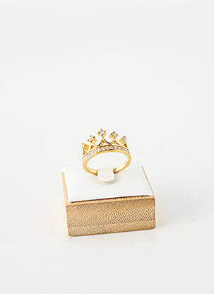 Bague ornement oxyde de zirconium or TATA GISELE femme