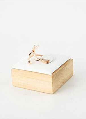 Bague ornement oxyde de zirconium rose TATA GISELE femme