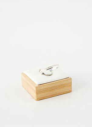 Bague ornement oxyde de zirconium argent TATA GISELE femme