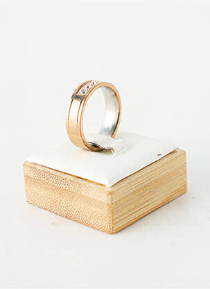 Bague ornement oxyde de zirconium rose TATA GISELE femme