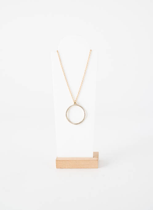 Collier ornement oxyde de zirconium or TATA GISELE femme