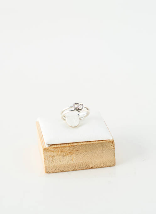 Bague ornement oxyde de zirconium argent TATA GISELE femme