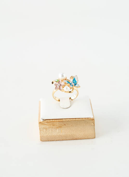 Bague ornement oxyde de zirconium or TATA GISELE femme