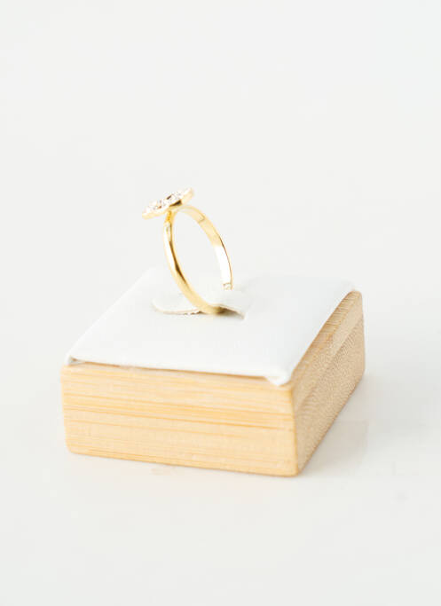 Bague ornement oxyde de zirconium or TATA GISELE femme