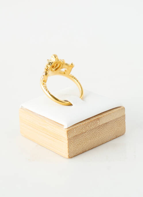 Bague ornement oxyde de zirconium or TATA GISELE femme