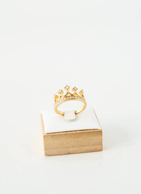 Bague ornement oxyde de zirconium or TATA GISELE femme