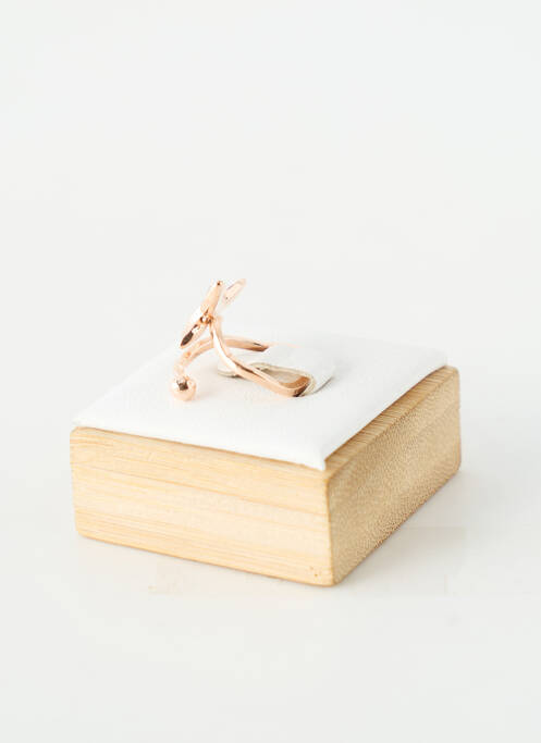 Bague ornement oxyde de zirconium rose TATA GISELE femme