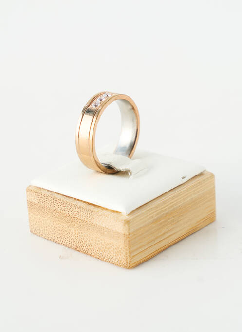 Bague ornement oxyde de zirconium rose TATA GISELE femme