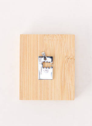 Pendentif matériaux métal argent TATA GISELE femme
