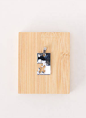 Pendentif matériaux métal argent TATA GISELE femme