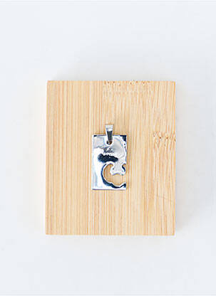 Pendentif matériaux métal argent TATA GISELE femme
