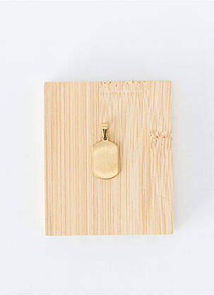 Pendentif matériaux métal or TATA GISELE homme