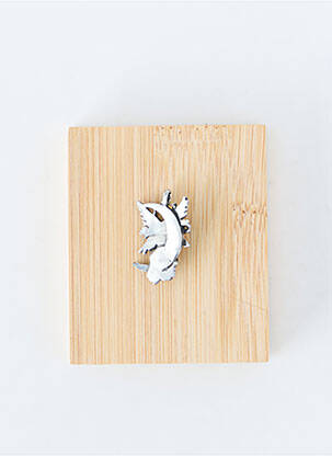 Pendentif matériaux métal argent TATA GISELE homme