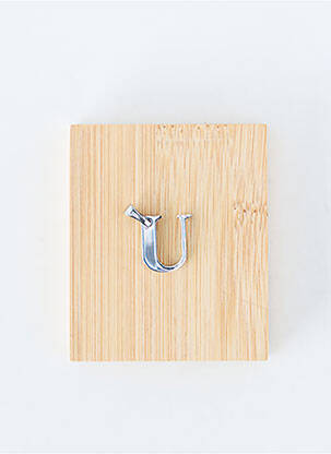 Pendentif matériaux métal argent TATA GISELE homme