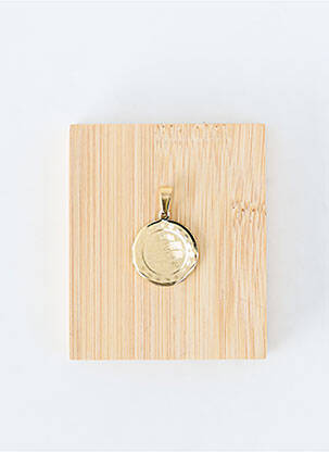 Pendentif matériaux métal or TATA GISELE homme