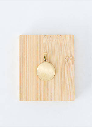 Pendentif matériaux métal or TATA GISELE homme