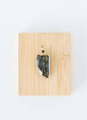 Pendentif matériaux métal or TATA GISELE homme