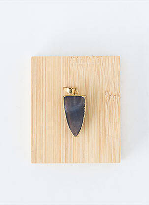 Pendentif matériaux métal or TATA GISELE homme