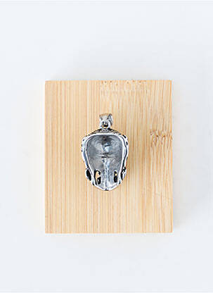 Pendentif matériaux métal argent TATA GISELE homme