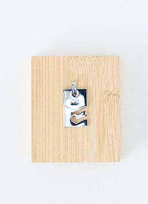 Pendentif matériaux métal argent TATA GISELE femme