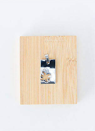 Pendentif matériaux métal argent TATA GISELE femme