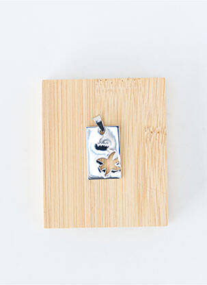 Pendentif matériaux métal argent TATA GISELE femme