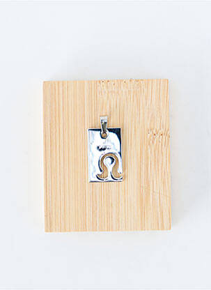 Pendentif matériaux métal argent TATA GISELE femme