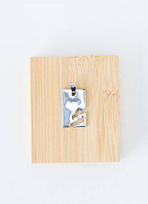 Pendentif matériaux métal argent TATA GISELE femme