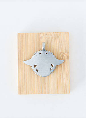 Pendentif matériaux métal argent TATA GISELE homme