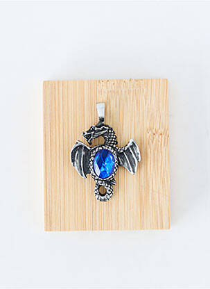 Pendentif matériaux métal argent TATA GISELE homme