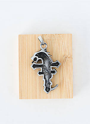 Pendentif matériaux métal argent TATA GISELE homme
