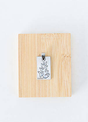 Pendentif matériaux métal argent TATA GISELE femme