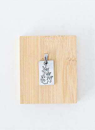 Pendentif matériaux métal argent TATA GISELE femme