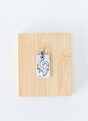 Pendentif matériaux métal argent TATA GISELE femme