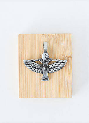 Pendentif matériaux métal argent TATA GISELE homme
