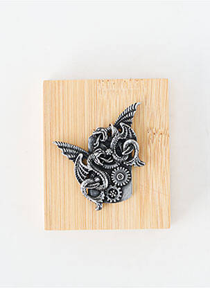 Pendentif matériaux métal argent TATA GISELE homme
