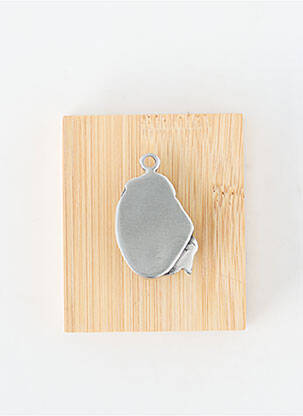Pendentif matériaux métal argent TATA GISELE homme