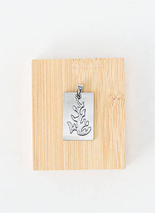 Pendentif matériaux métal argent TATA GISELE femme
