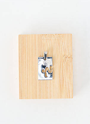 Pendentif matériaux métal argent TATA GISELE femme