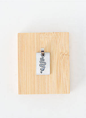 Pendentif matériaux métal argent TATA GISELE femme
