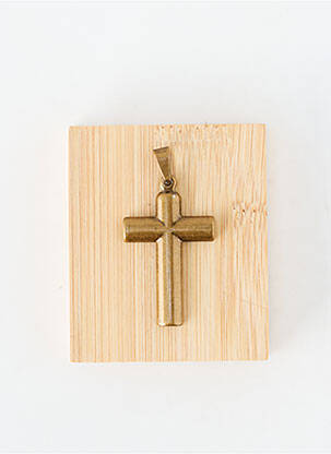 Pendentif matériaux métal or TATA GISELE homme