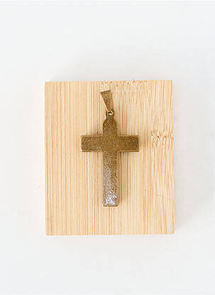 Pendentif matériaux métal or TATA GISELE homme