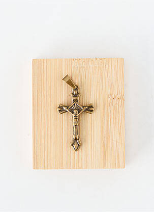 Pendentif matériaux métal or TATA GISELE homme