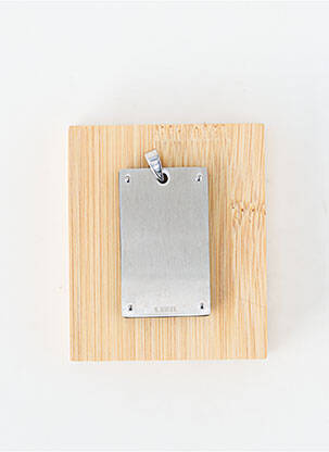 Pendentif matériaux métal argent TATA GISELE homme