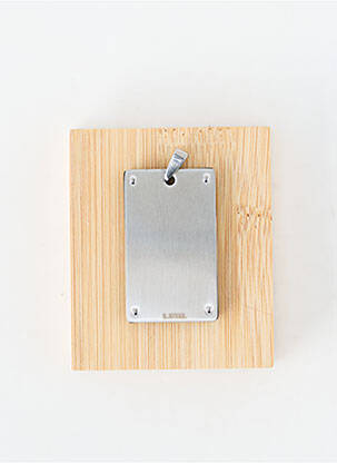 Pendentif matériaux métal argent TATA GISELE homme