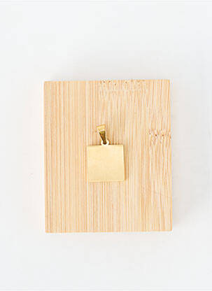 Pendentif matériaux métal or TATA GISELE homme