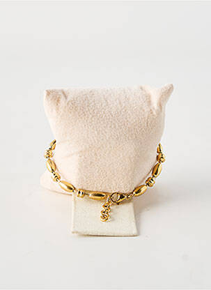 Bracelet fermeture fermoir mousqueton or TATA GISELE homme