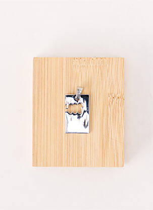 Pendentif matériaux métal argent TATA GISELE femme